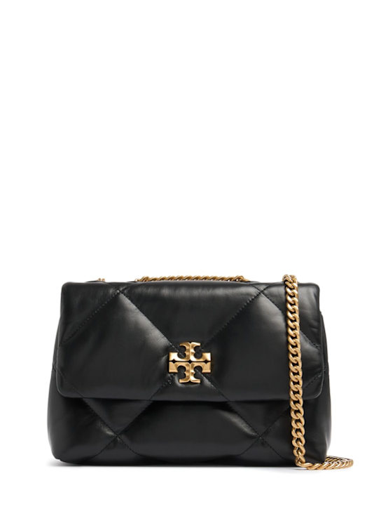 Tory Burch: Kira Diamond Quilt leather shoulder bag - women_0 | Luisa Via Roma