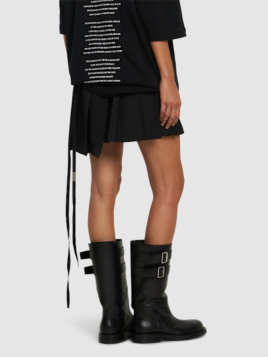 Ann Demeulemeester: 30mm hohe Stiefel aus weichem Leder „Milan“ - women_1 | Luisa Via Roma