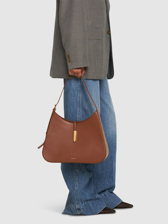 DeMellier: Large Tokyo smooth leather shoulder bag - women_1 | Luisa Via Roma