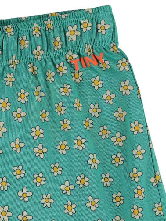 Tiny Cottons: Pantaloni in cotone organico stampato - kids-girls_1 | Luisa Via Roma
