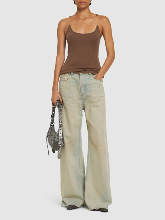 Y/PROJECT: Invisible strap jersey tank top - women_1 | Luisa Via Roma