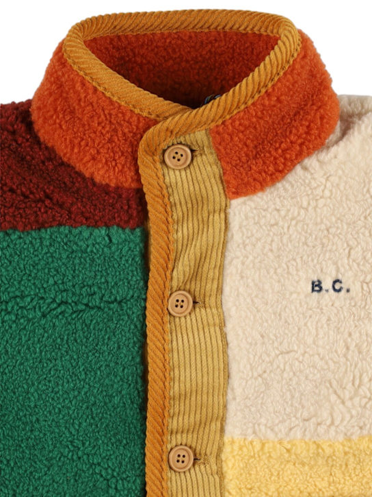 Bobo Choses: カラーブロックテディジャケット - kids-girls_1 | Luisa Via Roma