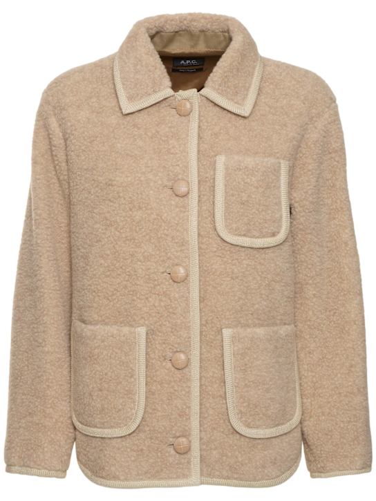 A.P.C.: Esther wool jacket - women_0 | Luisa Via Roma