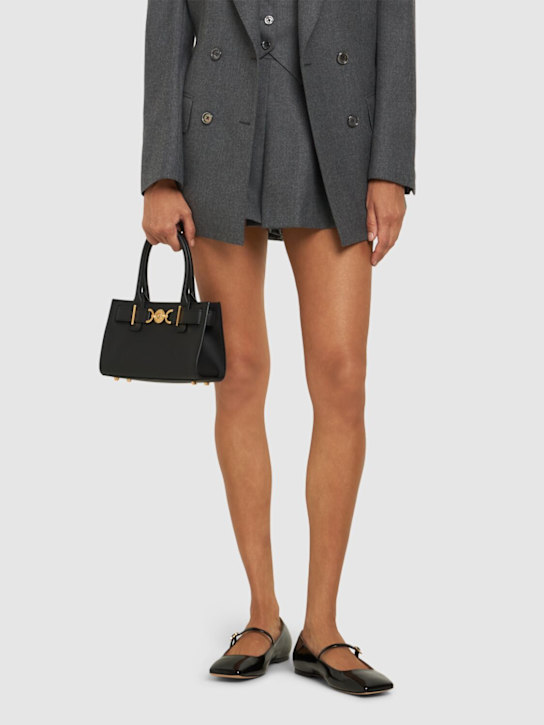Versace: Small Medusa '95 leather tote bag - women_1 | Luisa Via Roma