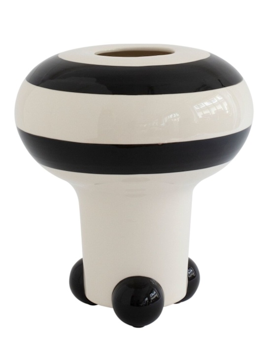 Raawii: Vaso Mushroom - Bianco/Nero - ecraft_0 | Luisa Via Roma