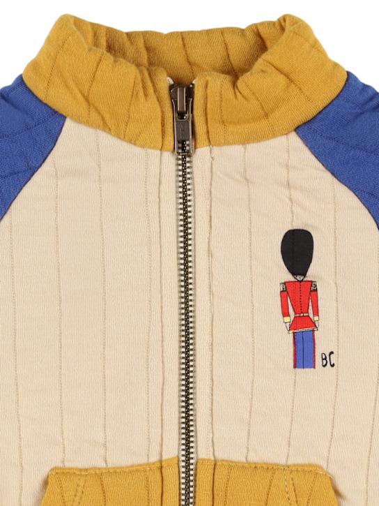 Bobo Choses: コットンブレンドキルテッドスウェットシャツ - kids-girls_1 | Luisa Via Roma