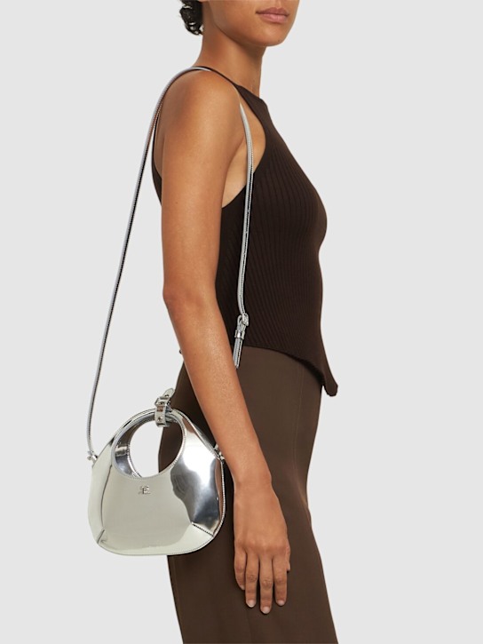 Courrèges: Mini Holy mirror top handle bag - women_1 | Luisa Via Roma