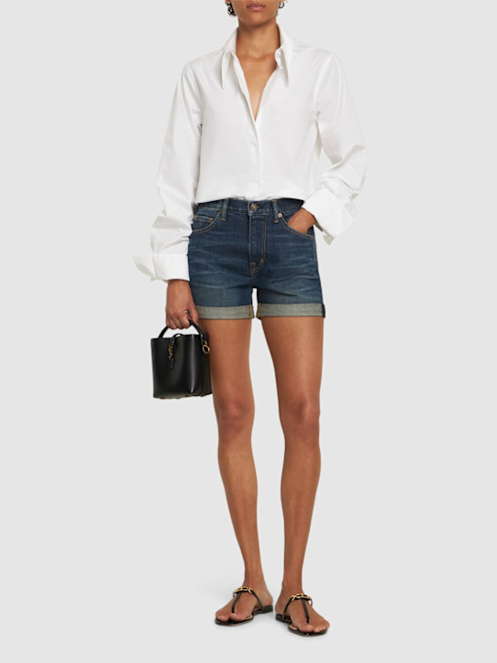 Tom Ford: Denim shorts - women_1 | Luisa Via Roma