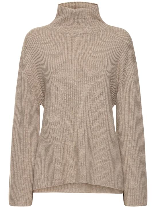 A.P.C.: Mahault wool turtleneck sweater - women_0 | Luisa Via Roma