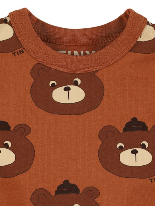 Tiny Cottons: 小熊印花圆领卫衣 - kids-boys_1 | Luisa Via Roma