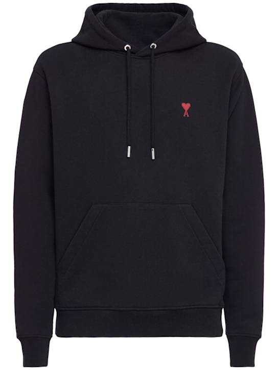 AMI Paris: ADC cotton hoodie - men_0 | Luisa Via Roma