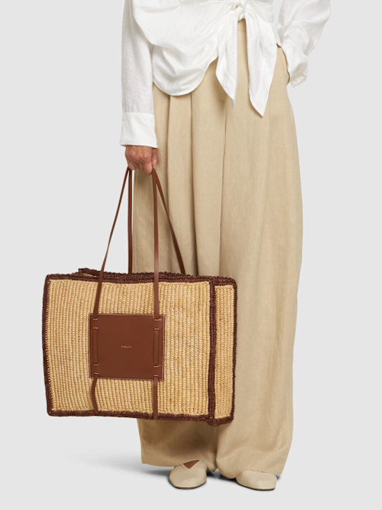 DeMellier: Large Capri ラフィア風トートバッグ - women_1 | Luisa Via Roma