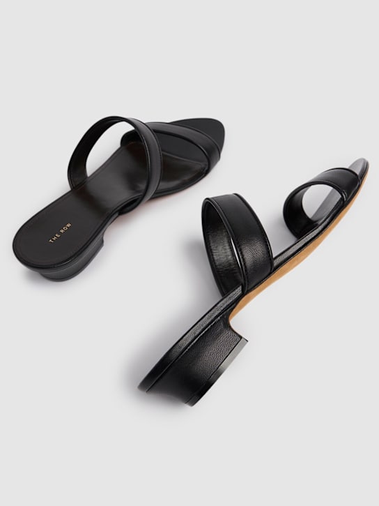 The Row: 25mm Awar strap sandals - Black - women_2 | Luisa Via Roma
