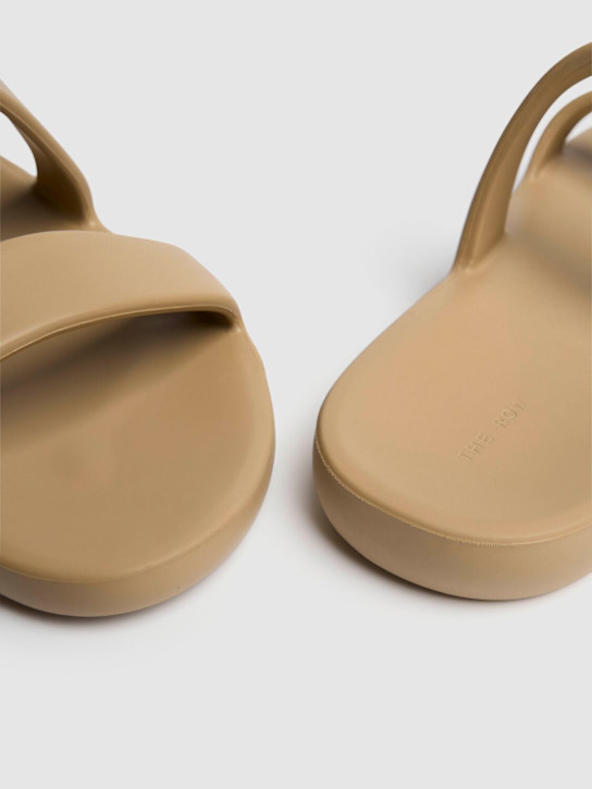 The Row: Rubber sandals - Iron Grey - women_2 | Luisa Via Roma