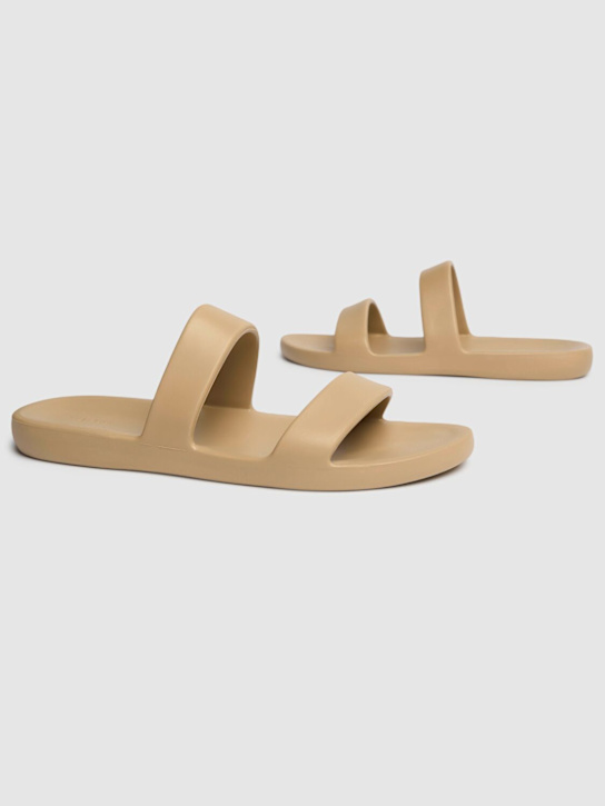 The Row: Rubber sandals - Iron Grey - women_1 | Luisa Via Roma
