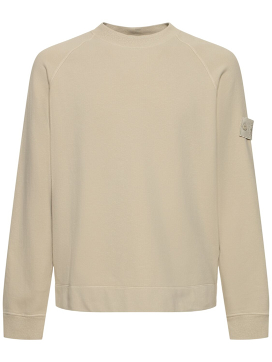 Stone Island: Ghost crewneck sweatshirt - men_0 | Luisa Via Roma