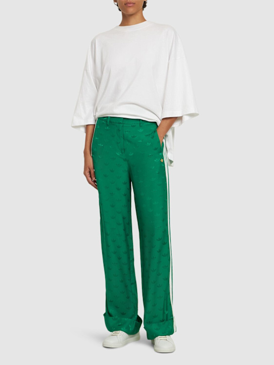 adidas Originals: Woven jacquard pants - women_1 | Luisa Via Roma
