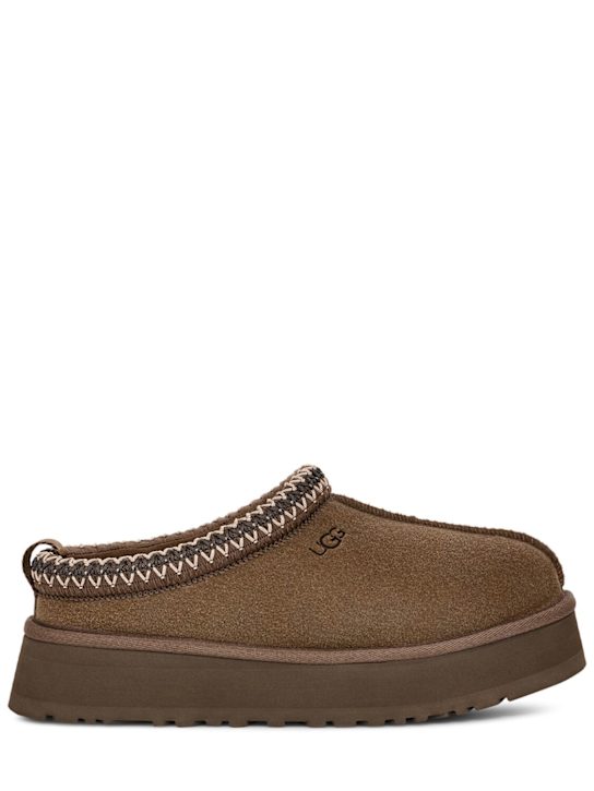 Ugg: 40mm Tazz shearling platform loafers - women_0 | Luisa Via Roma