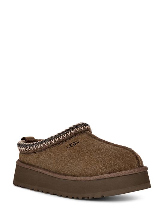 Ugg: 40mm Tazz shearling platform loafers - women_1 | Luisa Via Roma