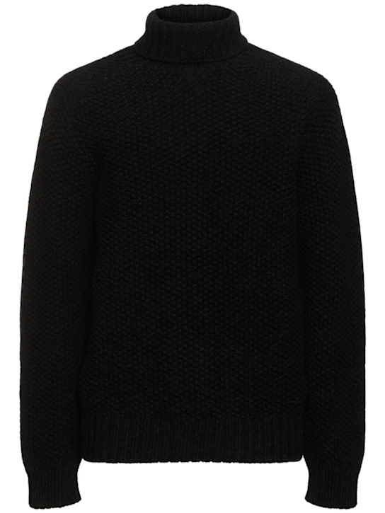 Alphatauri: Finar turtleneck knit sweater - men_0 | Luisa Via Roma