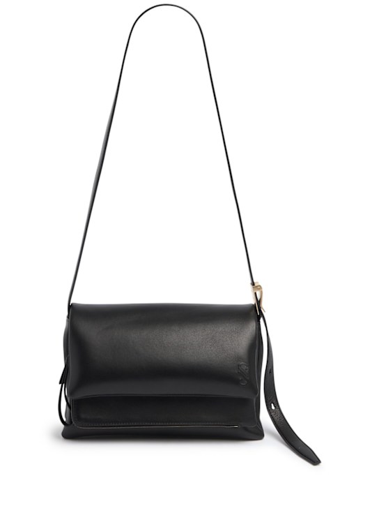 Proenza Schouler: Bolso de hombro City de piel - Negro - women_0 | Luisa Via Roma