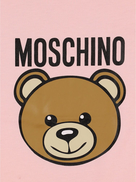 Moschino: コットンニットブランケット - kids-girls_1 | Luisa Via Roma