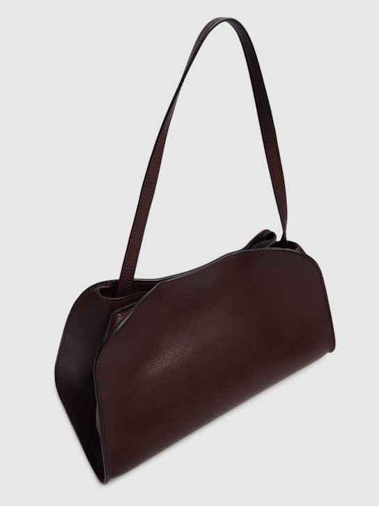 The Row: Peggy saddle leather clutch - women_1 | Luisa Via Roma