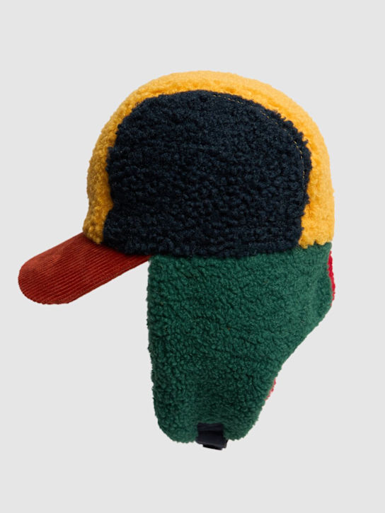 Bobo Choses: Color block poly faux fur hat - Multicolor - kids-girls_1 | Luisa Via Roma