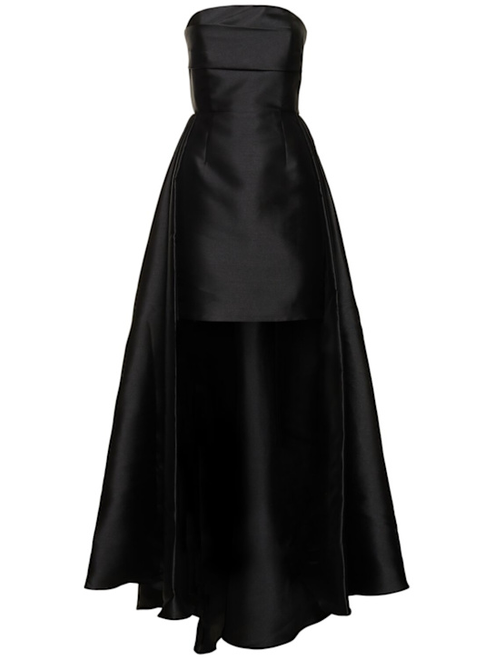 Solace London: Trina twill mini dress - women_0 | Luisa Via Roma