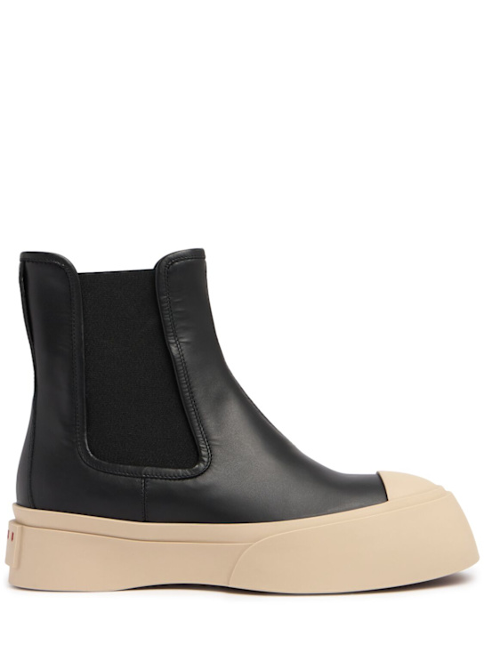 Marni: 20mm Pablo leather Chelsea boots - women_0 | Luisa Via Roma
