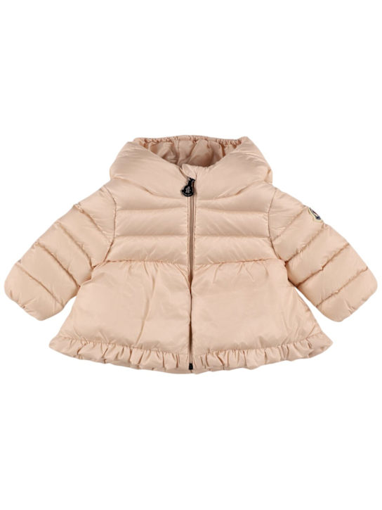 Moncler: Odile nylon down jacket - kids-girls_0 | Luisa Via Roma