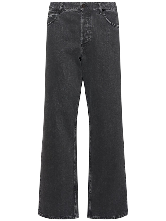 The Row: Ross flared cotton jeans - men_0 | Luisa Via Roma