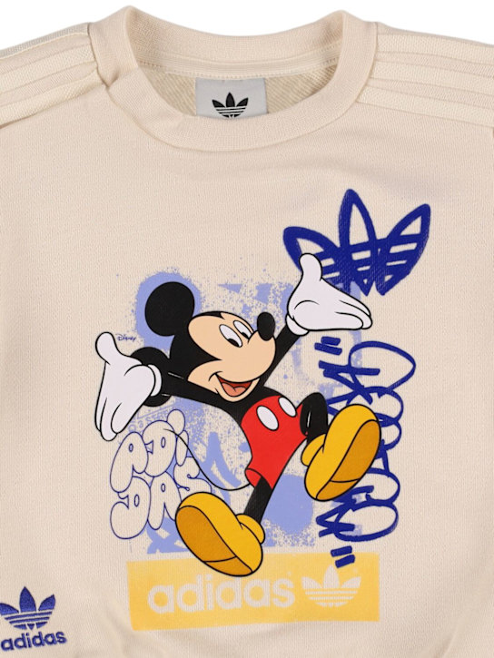adidas Originals: Mickey Mouse スウェットシャツ＆パンツ - kids-boys_1 | Luisa Via Roma