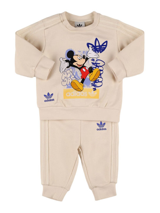 adidas Originals: Mickey Mouse スウェットシャツ＆パンツ - kids-boys_0 | Luisa Via Roma