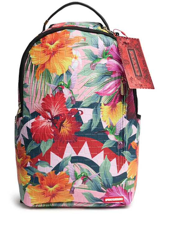 SPRAYGROUND: Printed canvas backpack - kids-boys_0 | Luisa Via Roma