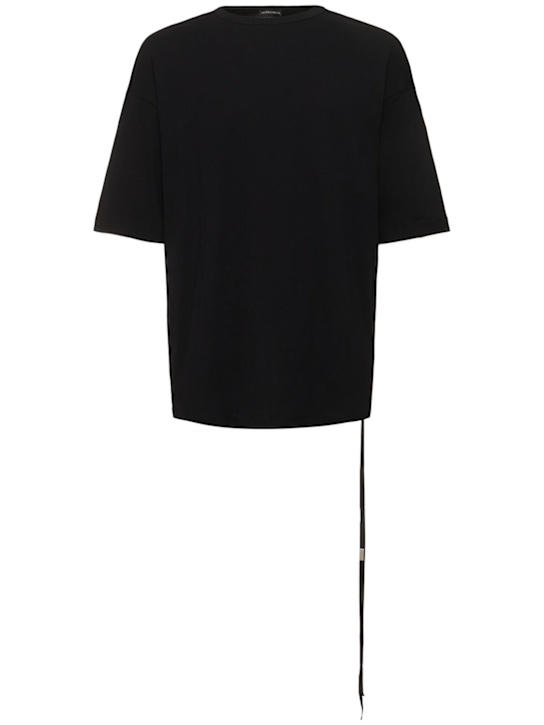 Ann Demeulemeester: Dieter loose fit FW24 poem t-shirt - men_0 | Luisa Via Roma