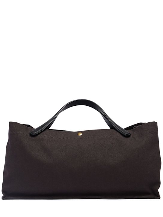 The Row: Idaho canvas top handle bag - women_0 | Luisa Via Roma