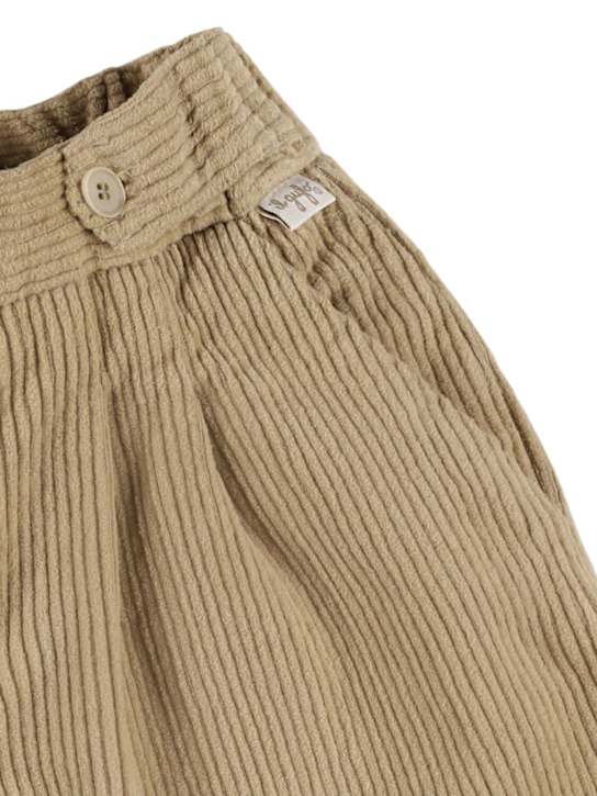Il Gufo: Shorts in velluto di misto cotone - kids-girls_1 | Luisa Via Roma