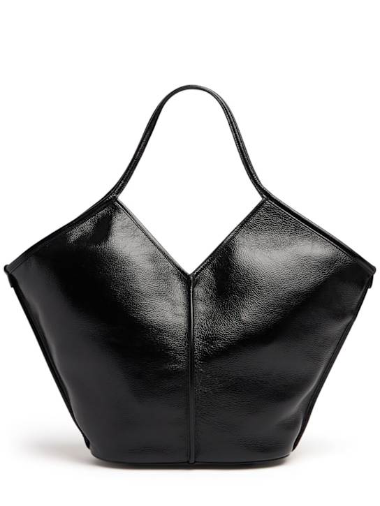 Hereu: Calella distressed leather tote bag - Black - women_0 | Luisa Via Roma