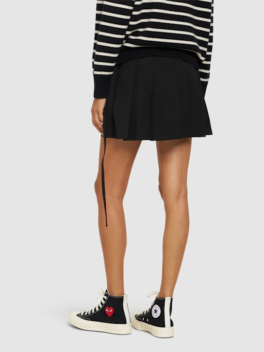 Comme des Garçons Play: 20mm Play Converse cotton sneakers - women_1 | Luisa Via Roma