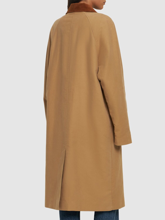 A.P.C.: Gaspard mac cotton trench coat - women_2 | Luisa Via Roma