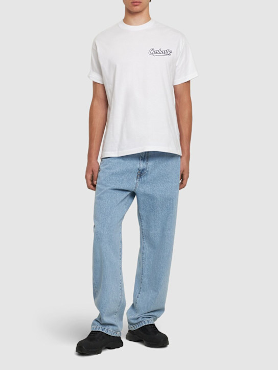 Carhartt WIP: Landon Robertson denim jeans - men_1 | Luisa Via Roma