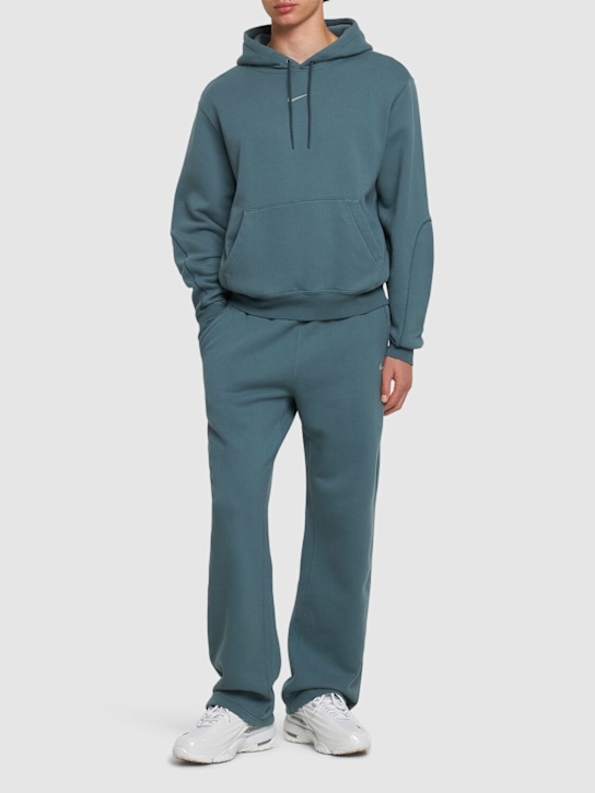 Nike: Nocta Cardinal Fleece pants - Mineral Slate - men_1 | Luisa Via Roma