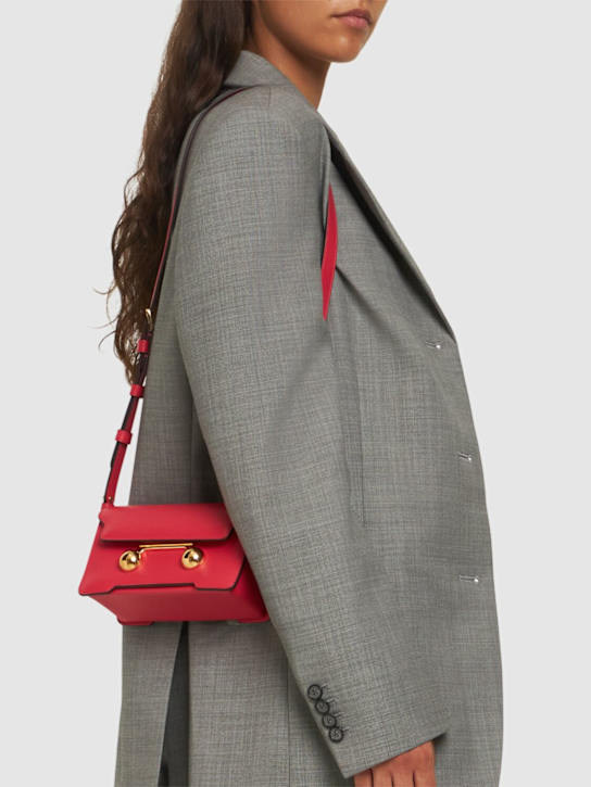 Marni: Mini Trunkaroo leather shoulder bag - women_1 | Luisa Via Roma