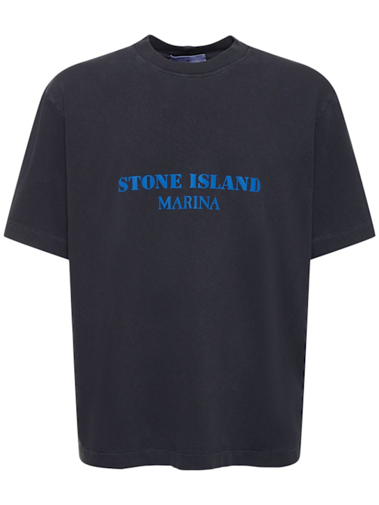Stone Island: Marina short sleeve t-shirt - men_0 | Luisa Via Roma