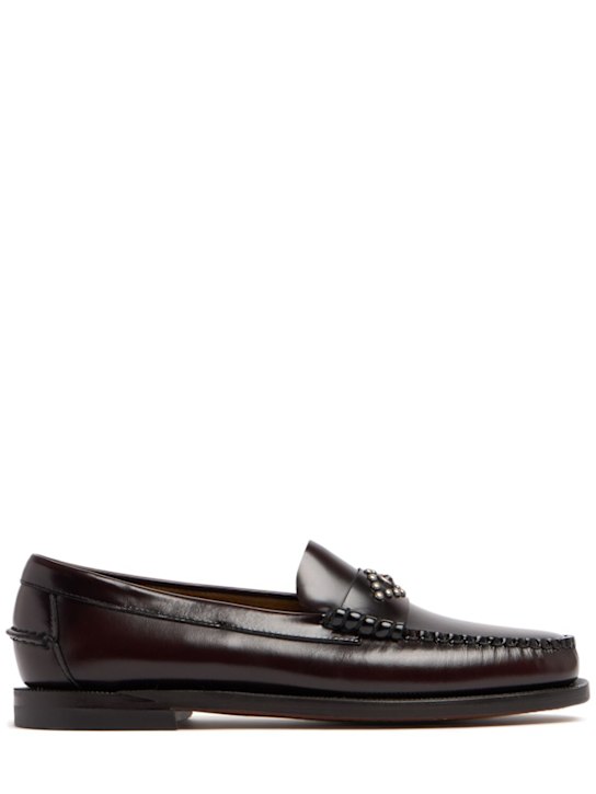 Sebago: HTC X Sebago leather loafers - women_0 | Luisa Via Roma