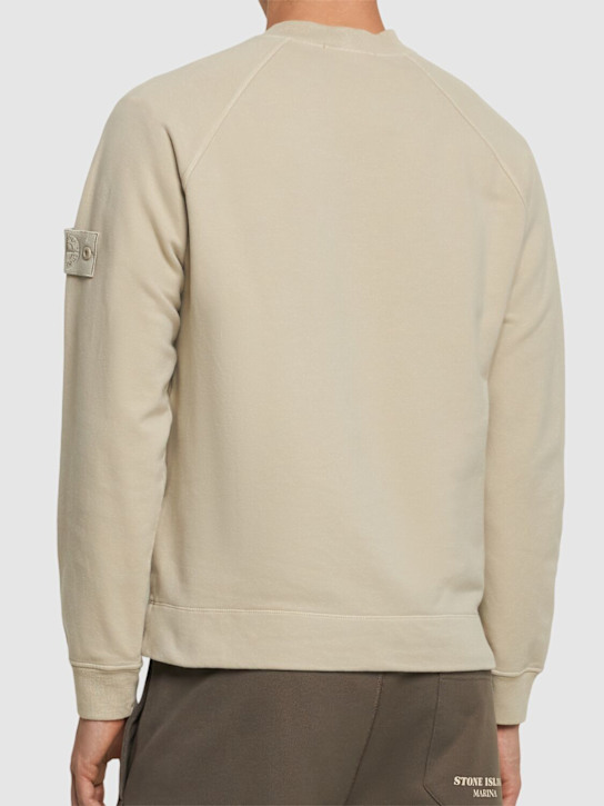 Stone Island: Ghost crewneck sweatshirt - men_2 | Luisa Via Roma