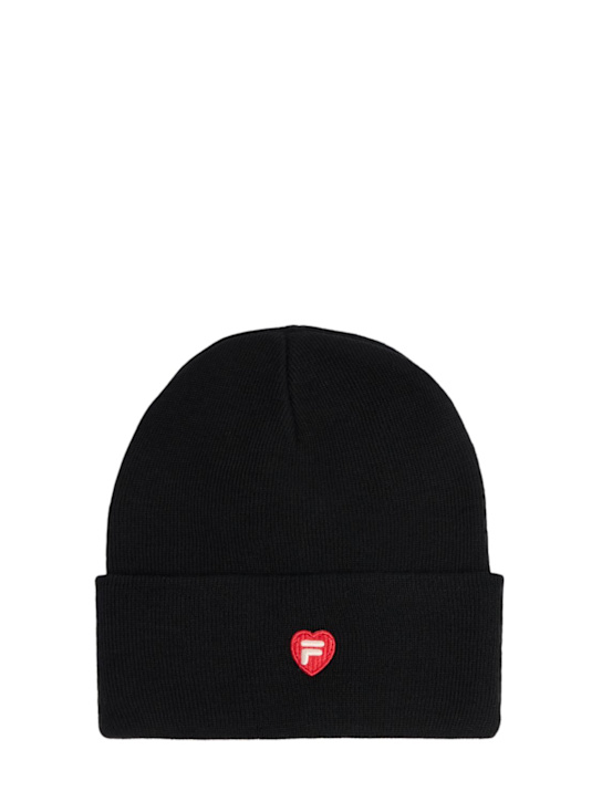 FILA +: F+ Adoro beanie - Black - men_0 | Luisa Via Roma