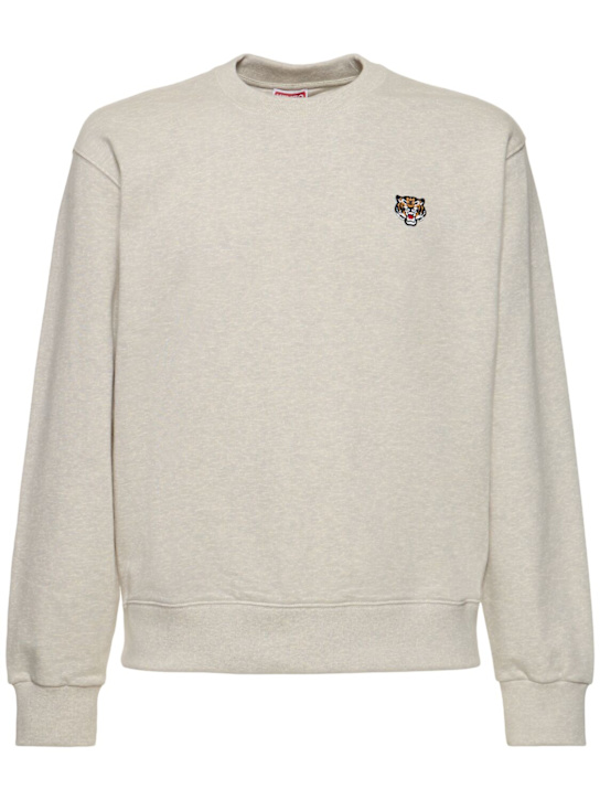 Kenzo Paris: Lucky Tiger cotton sweatshirt - men_0 | Luisa Via Roma