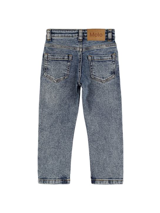 Molo: オーガニックコットンストレッチデニムパンツ - kids-boys_1 | Luisa Via Roma
